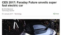 首款ff 91直播,未来智能出行新标杆惊艳亮相